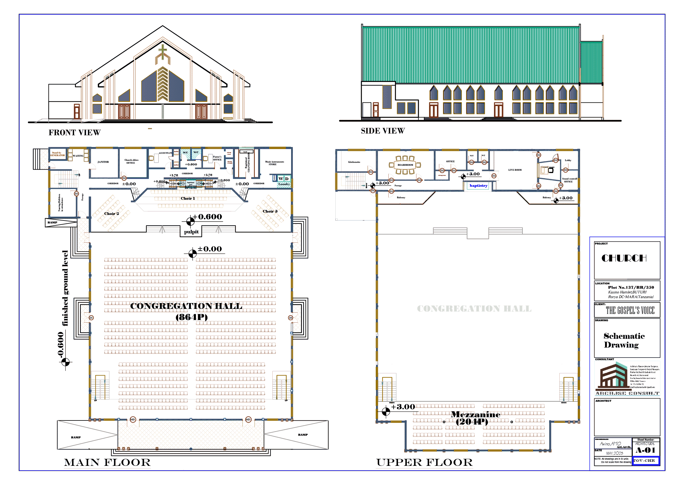 Church Floorplan