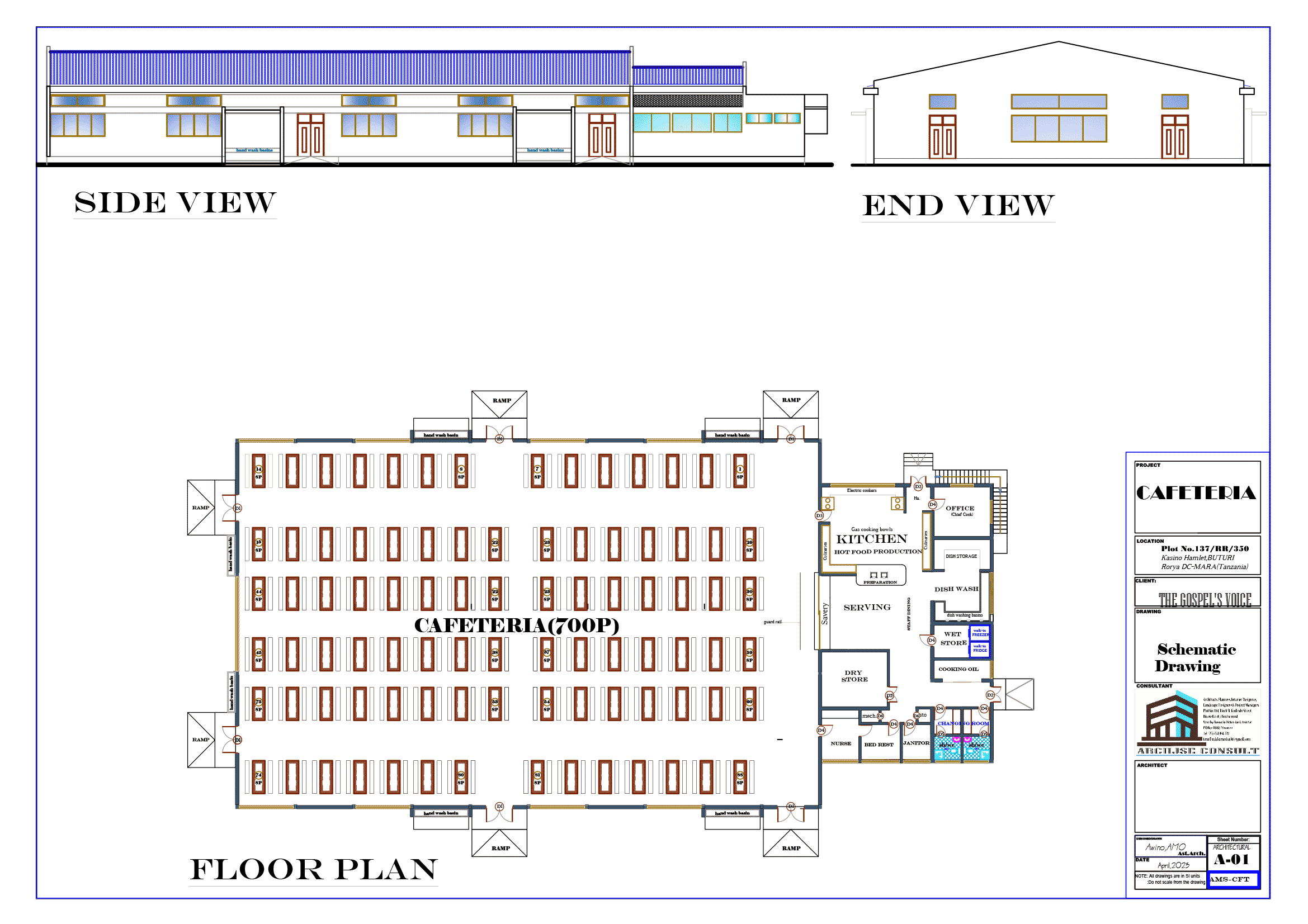 Cafeteria Floorplan