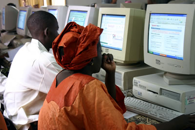 People viewing the website